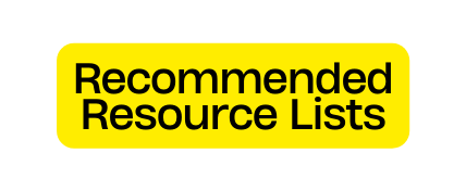 Recommended Resource Lists